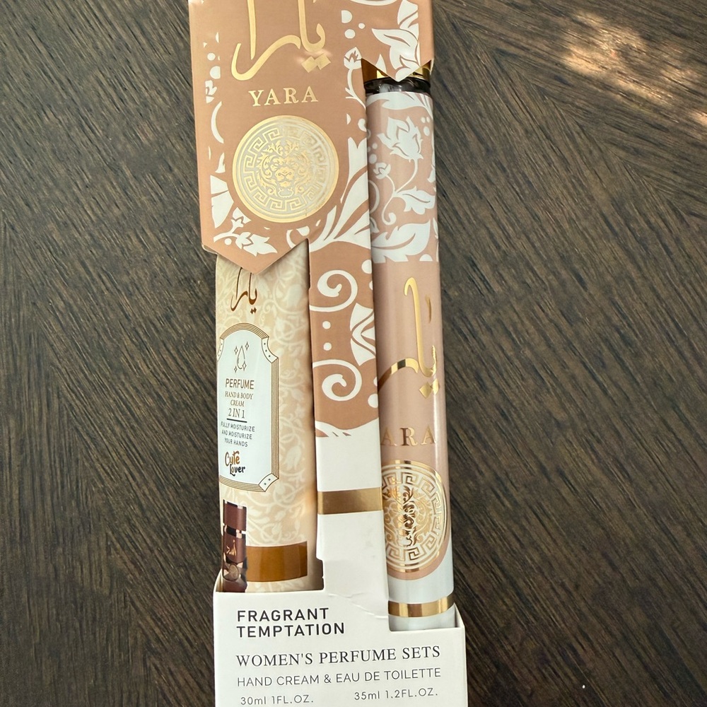 Yara Women's Fragrance & Hand Cream Set in Temptation